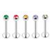 5 Sets Acrylic Inner Outer Teeth Stainless Steel Lip Jewelry Ear Bone T-shaped Eyebrow Nose Nail Piercing Ornament_ipsvogv.com