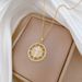 Round 【 】 Cross Light Luxury Charm Gorgeous Full Diamond Necklace Women's Versatile Clavicle Titanium Steel Chain 【 】_ipsvogv.com