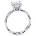 Three Heroes Strength New Princess Square Diamond Engagement Ring Women's Zircon Jewelry_ipsvogv.com