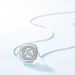 new Simple Moissanite Clavicle Chain S925 Silver Claw Inlaid Colored Gemstone Necklace Fashion All Match Spot_ipsvogv.com