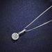 Cao Shi French Celebrity Circle Necklace Advanced Simple Full Diamond Women's Pendant Collar Chain (Including Chain)_ipsvogv.com