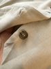 Women's Clothing Retro temperament V neck linen blended sleeveless vest vest high waist casual shorts _ipsvogv.com