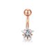 Classic navel ring set navel ring body piercing accessories Belly button rings 14-piece set_ipsvogv.com