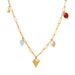 Fashionable Creative Design Sense, Niche Personality, Versatile Accessories, Freshwater Pearl, Gold-plated Peach Heart,_ipsvogv.com