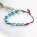 New Acceorie With Exaggerated Peronality, Mall Round Bead, Turquoie Tael Alloy Bracelet, Ankle Chain, And_ipsvogv.com