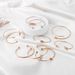New Personalized Gold Leaf Feather Arrow Shaped Love Opening 10 Piece Set Bracelet_ipsvogv.com
