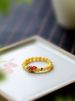 Honey Wax Colored Koi For Women, Niche Design, Fashionable Temperament, Light Luxury Ring Trend_ipsvogv.com