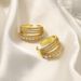 Virgin Mary Multi Layer Pearl Open Copper Set Zircon Peronalized Ring Fahion And High End Women'_ipsvogv.com