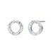 Women's Jewelry Simple Stainless Steel Earrings Hollow Round Hammer Ear_ipsvogv.com