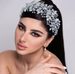 Bridal Headdress New Rhinestone Handmade Headband Wedding Dress Hairband Pressed Hair Headband Hair Accessories_ipsvogv.com