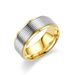 Xiyin's New Dual Color Titanium Steel Couple's Ring, Fashionable And Personalized Bracelet_ipsvogv.com
