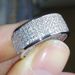 hot selling five row diamond ring, popular fashion jewelry for men and women_ipsvogv.com
