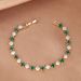 Fashion Full Diamond Bracelet High End Light Luxury Geometric Small Square Folding Buckle Bracelet_ipsvogv.com