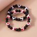 Football Fan Bracelet Set - Sports Style Adjustable Wristbands For Men & Women_ipsvogv.com