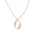Ring Star Embellished Necklace Female Elements Crystal Hollow Clavicle Chain_ipsvogv.com