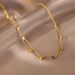 Minimalist Temperament, Niche Design, Titanium Steel Double-layer Square Circular Snake Chain, Fashionable And Versatile_ipsvogv.com
