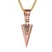 Men's Jewelry Titanium Steel Jewelry Titanium Steel Arrow Pendant Stainless Steel Retro Necklace_ipsvogv.com