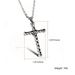 Hip Hop For Men And Women Long Pendant Simple Jewelry Cross Necklace_ipsvogv.com