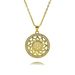 Hot Selling Jewelry Viking Compass Geometric Round Pendant Necklace High End Fashion Matching Accessories_ipsvogv.com
