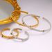 Women's Jewelry Set Titanium Steel Trend Personality Suit Elastic Thread Rhinestone Bracelet Collar Fashion Open Collar Bracelet_ipsvogv.com
