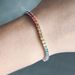 Light Luxury Rainbow Color Moissanite Bracelet S925 Sterling Silver Tennis Chain 3/4/5mm Colorful Bracelet Hot Style_ipsvogv.com