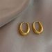 retro Temperament Trendy Internet Celebrity Simple Cold Style Earrings Female Ear Jewelry_ipsvogv.com