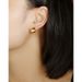 S925 Sterling Silver Geometric Earrings Fashion Design Sense Female Niche Light Luxury Simple Earrings Jewelry_ipsvogv.com