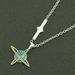 Personalized Diamond Inlaid Planet Cosmic Necklace Trend INS Fashion Brand Men's and Women's Punk Titanium Steel_ipsvogv.com