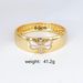 Jewelry Fashion Inlaid With Diamond White Shell Little Bee Bracelet Wide Surface Carving Exquisite Texture Handmade For_ipsvogv.com