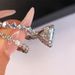 Cao Shi's New Of Fashionable And High-end Zircon Rings With Full Diamonds, Two-piece Jewelry Set_ipsvogv.com