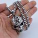 Long Hip Hop Evil Skull Non Mainstream Men's Necklace K1064_ipsvogv.com