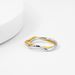 Women's Jewelry Stacked Stainless Steel Double Ring Personality Simple Interweaving Couple Ring Niche High End Design Ring_ipsvogv.com