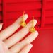 Sand Gold Earrings For Women, Long-lasting Embroidery Ball Ear Hooks, Chinese Style Hollow Earrings, Hot Selling_ipsvogv.com