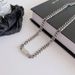 Men's Jewelry Titanium Steel Necklace Jewelry Square Cuban Hip Hop Stainless Steel Sweater Chain High End Jewelry_ipsvogv.com