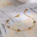 2023 New Niche Design Light Luxury Colorful Titanium Steel For Women's Exquisite Fine Chain Bracelet_ipsvogv.com