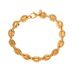 Hip Hop Unisex Bracelet Niche Versatile Punk Geometric Hand Jewelry Coffee Bean Chain Buckle Accessories_ipsvogv.com