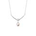 S Pure Silver Knot Freshwater Pearl Necklace For Women's French Light Luxury And Niche Style Instagram High-end_ipsvogv.com