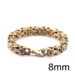 Millimeter Thick Fashion Trendy Men's Titanium Dominant Emperor Chain Stainless Steel Square Buckle Bracelet_ipsvogv.com