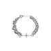 Ins Japanese And Korean 2021 Titanium Steel For Men, Minimalist Hip-Hop Niche Design Double Layer Star Bracelet_ipsvogv.com