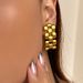 INS Fashionable INS Retro Polished Watch Strap Earrings OOTD Accessories_ipsvogv.com