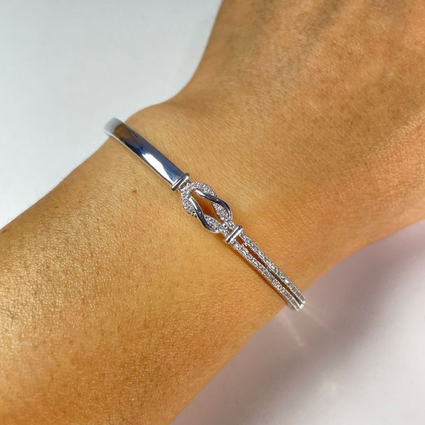 Women's Jewelry Infinity Symbol Eight Character Knotted Zircon Bracelet Simple Bracelet Inlaid With Diamonds And Starry Sky Fashion Hand Jewelry_ipsvogv.com