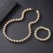 Heart-Shaped Diamond-Encrusted Hip-Hop Necklace New Creative Personality 10mm Cuban Chain Set_ipsvogv.com