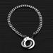 Versatile Hip-Hop Trendy Men's Pendant Titanium Simple Personality Interlocking Stainless Steel Bracelet Accessories_ipsvogv.com