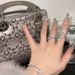 【 25000 People Collection 】 Light Luxury And High-end Feeling, Full Diamond Zircon Open Ring, Female Student, Heavy_ipsvogv.com