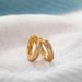 Unisex Copper Crossing Single Row Full Diamond Earrings Earrings Circle Earrings Zircon Earrings For Women_ipsvogv.com