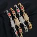 Hip Hop 10mm Jewelry Light Luxury High-end Men's Bracelet, Colorful Chain Accessory_ipsvogv.com