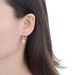 Unisex Diamond CZ Zircon Star Earrings Light Luxury Romantic Female Earrings Ins Style Earrings_ipsvogv.com