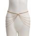 Sexy Exaggerated U-shaped Tassel For Women, Simple And Thin Chain Geometric Fashion Waist Accessory_ipsvogv.com
