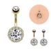 Women's Jewelry Zircon Belly Button Ring Belly Button Nail Belly Button Buckle_ipsvogv.com