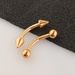 12 Piece Set Stainless Steel Eyebrow Nail Eyebrow Ring Lip Nail Nose Nail Piercing Jewelry_ipsvogv.com